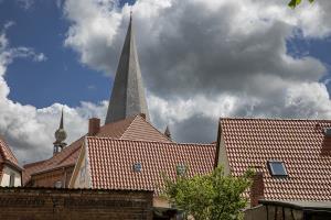 Bützow, Stiftskirche, Dächer